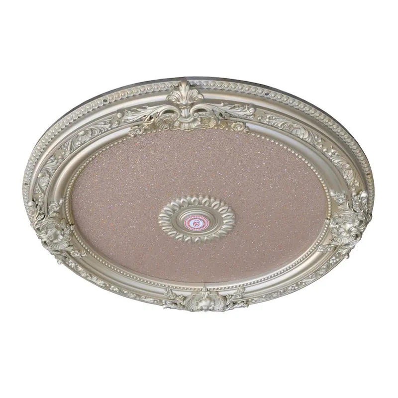 Blanco Round Chandelier Ceiling Medallion 36in