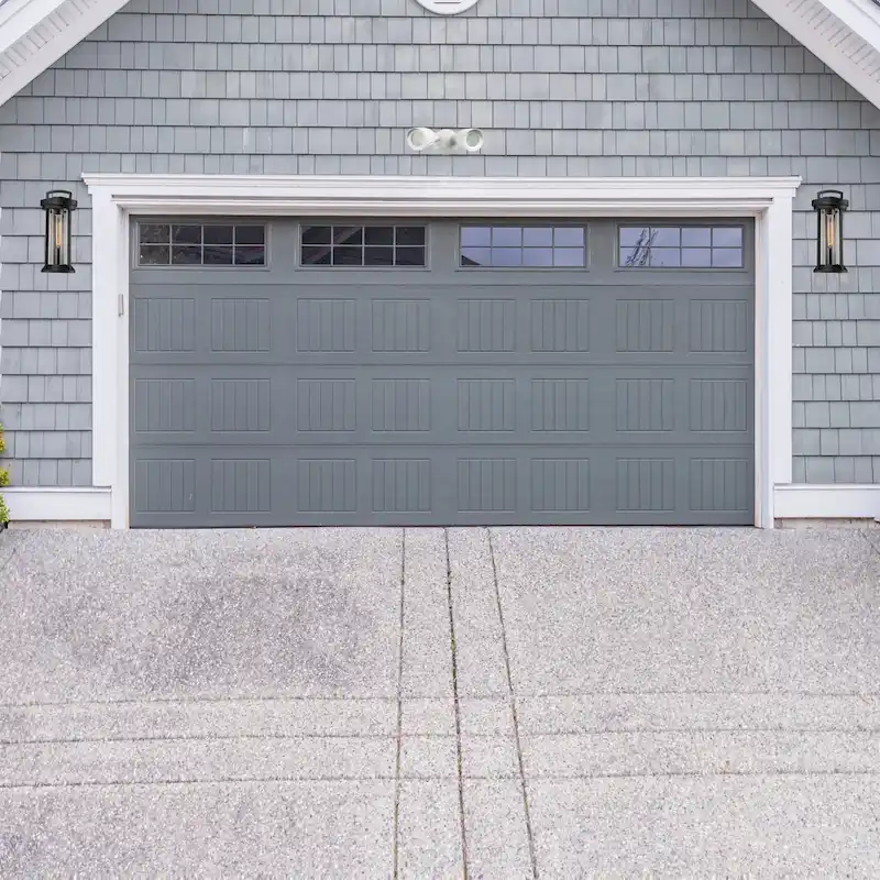 LED Security Light Dual Head White Finish 3000K