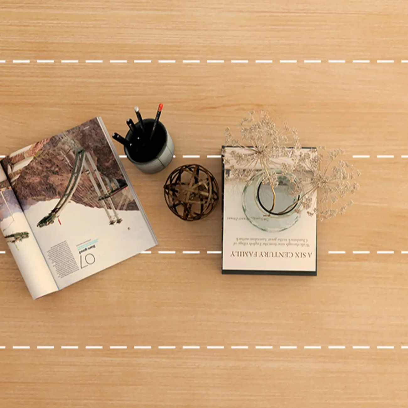 Natural Wooden Top Bar Table Metal Base with Footrest