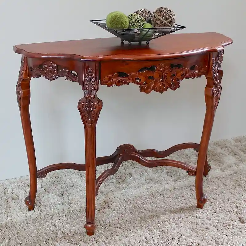 Windsor Carved Console Table