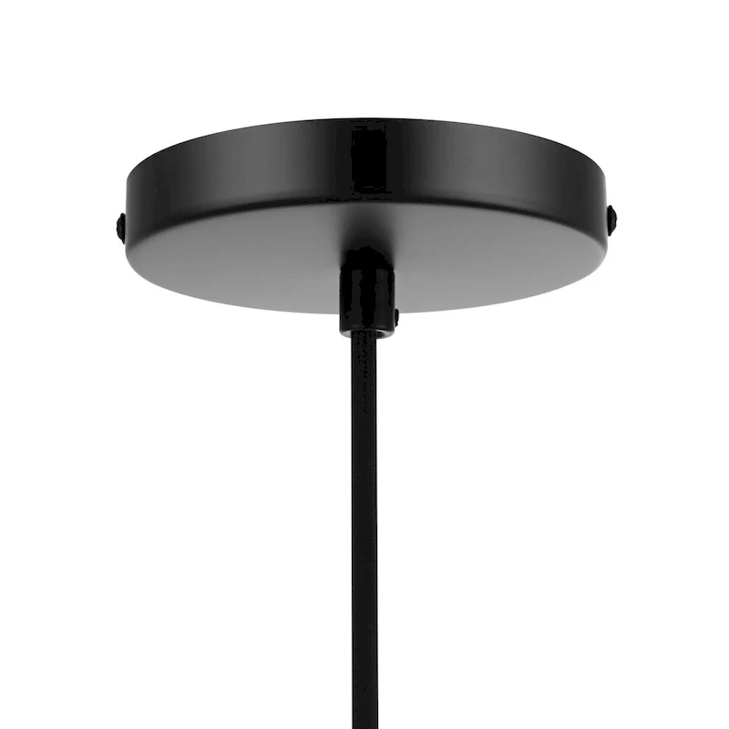 WINGBO 1-Light Modern Crystal Pendant Light Fixture Height Adjustable Hanging Light