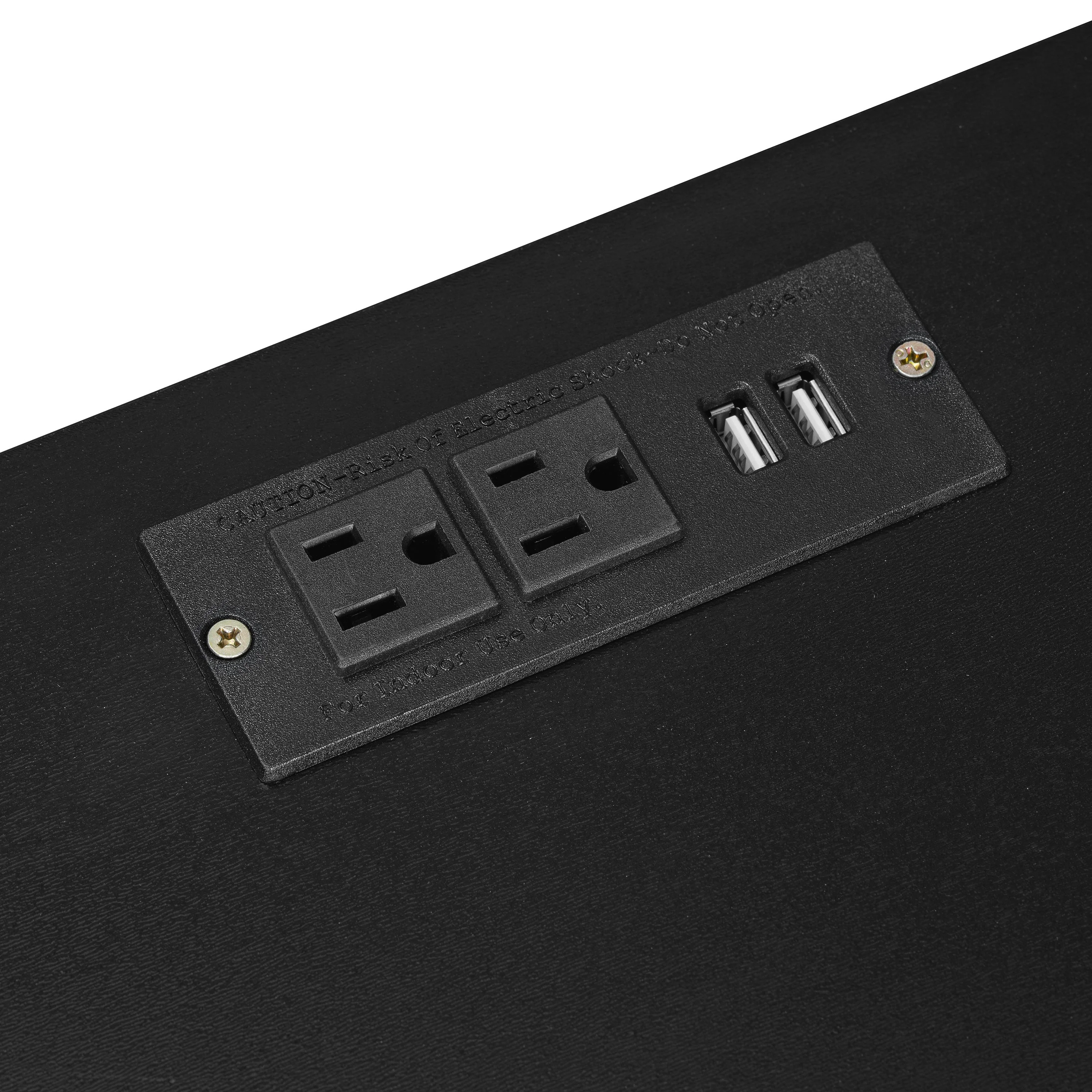 Walker Edison | Modern Vanity Makeup Table & Chair Set and Writing Desk