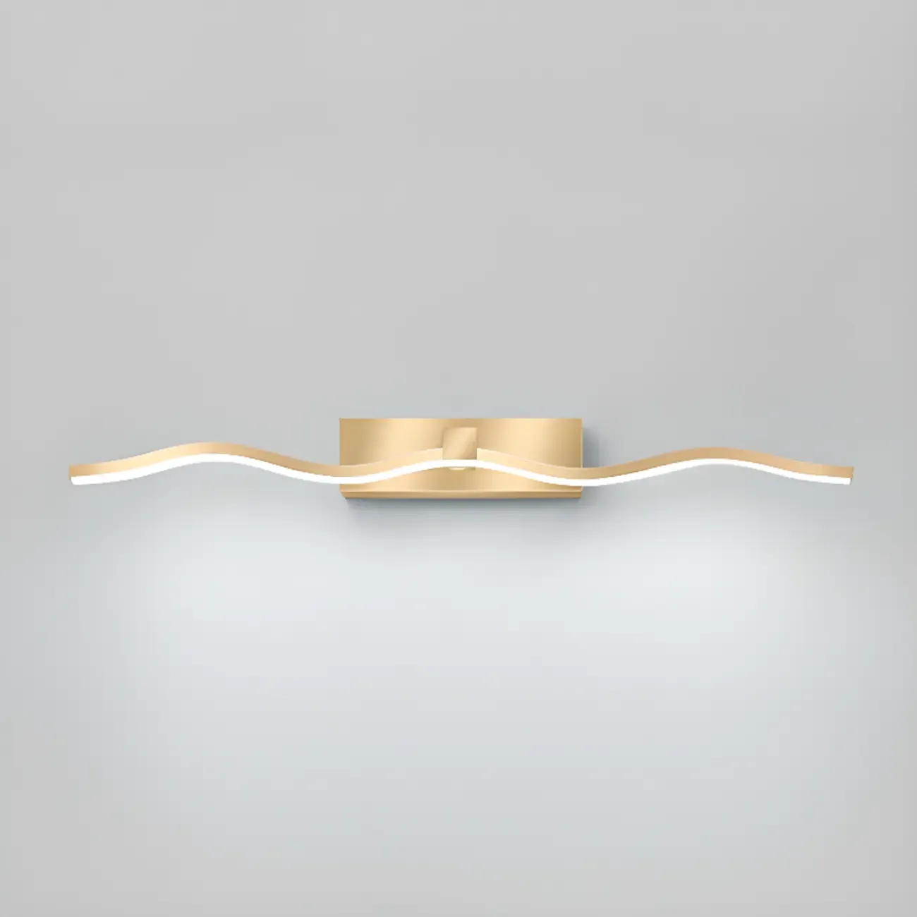 Wall-Mounted Bathroom LED Vanity Light with Silica Gel Shade