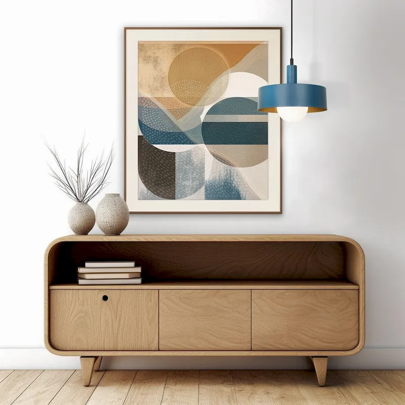 DAYLON 1 Light Pendant, Black Finish