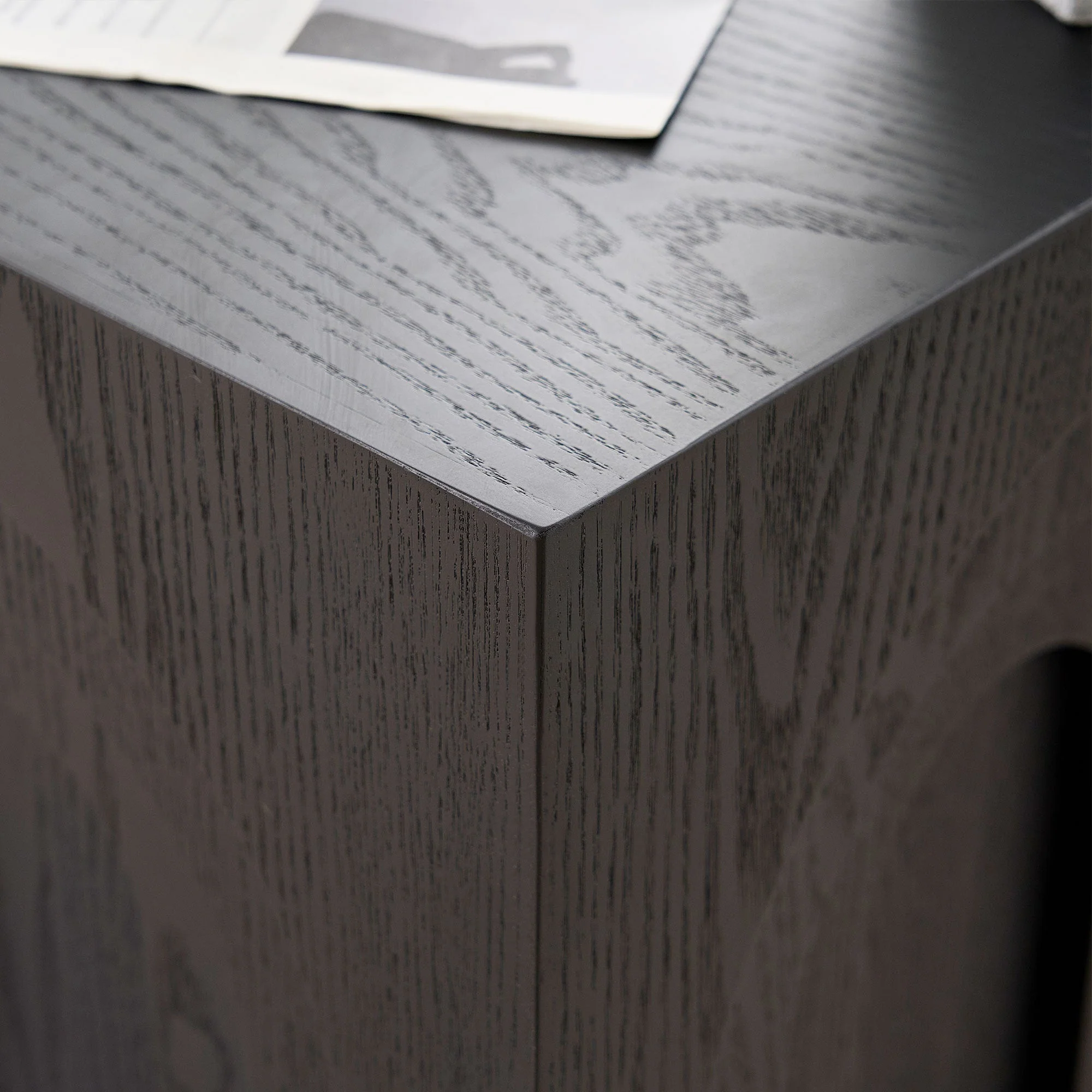 Walker Edison | Curve Design Square Side Table