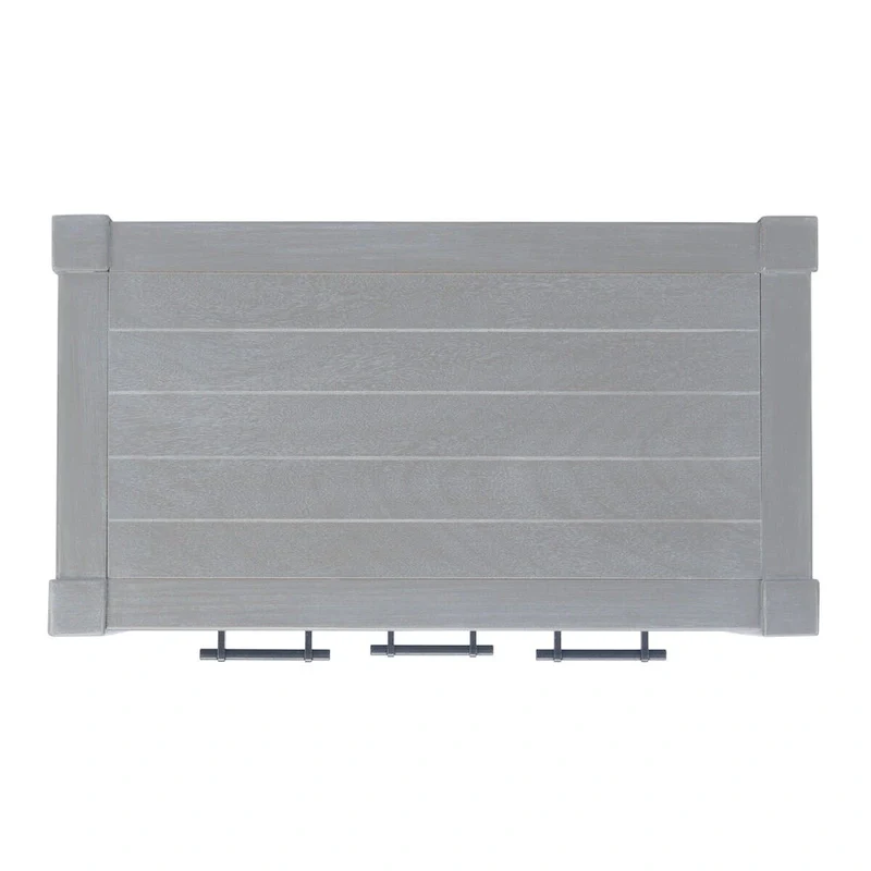 SAFAVIEH Philomene Distressed White 3-Drawer Console Table - 23.5 W x 13 L x 29.5 H - 24Wx13Dx30H