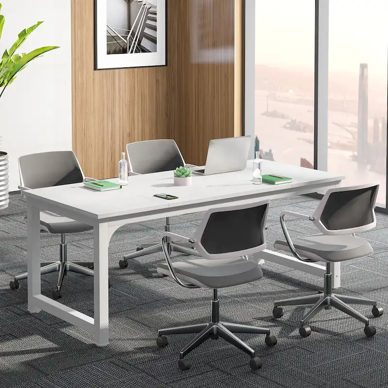 70.8 Large Computer Desk Conference Table with Thicken Frame