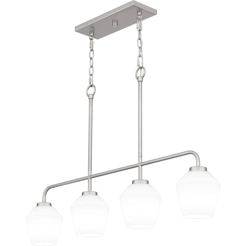Nielson 4-Light Brushed Nickel Island Light
