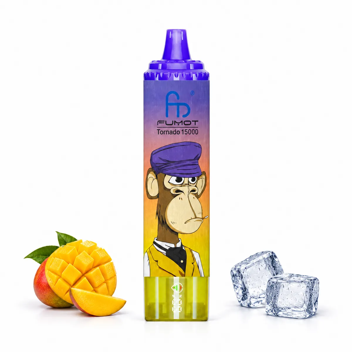 Fumot Tornado 15000 Mango On Ice – Einweg-Vape, Produktansicht
