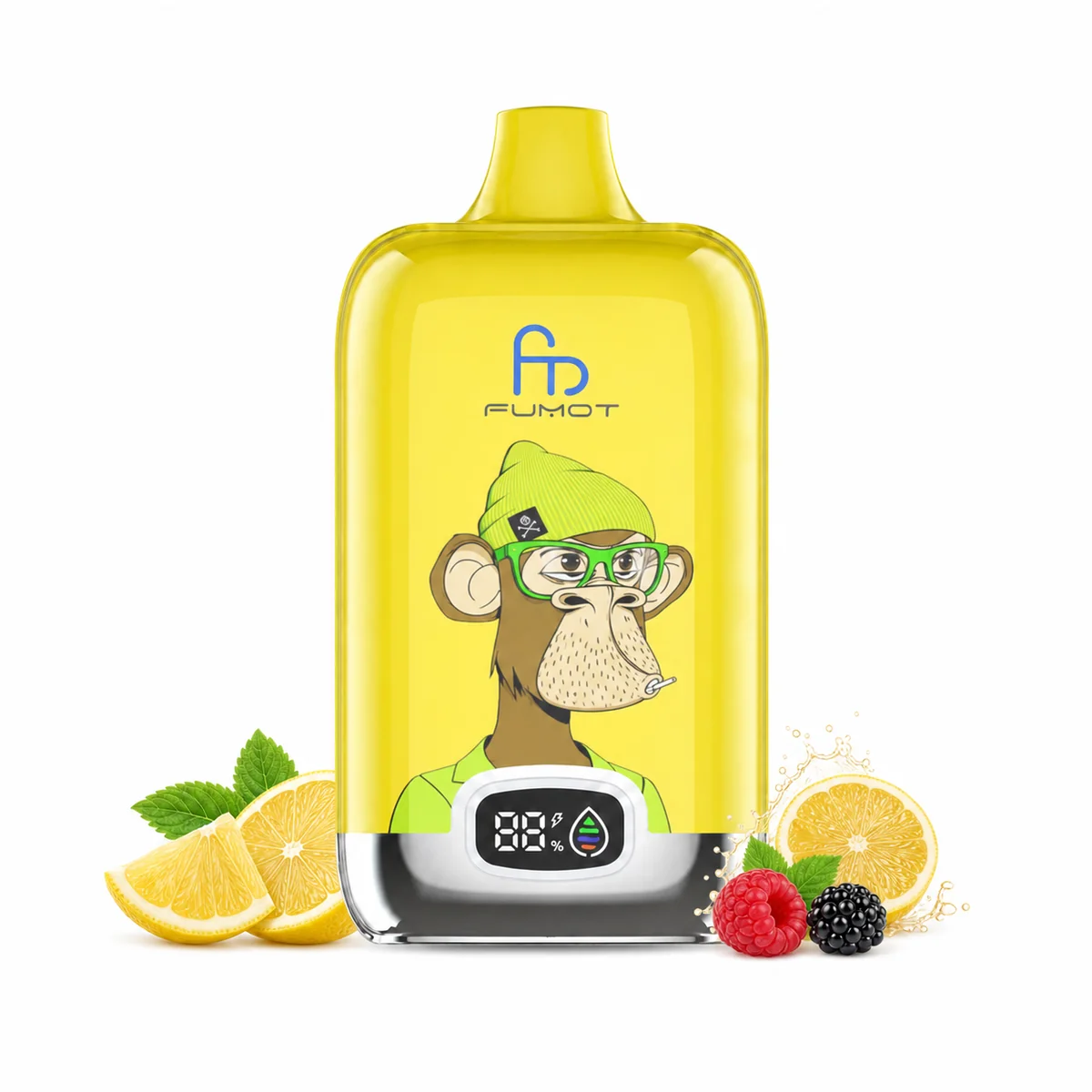 Fumot Digital Box 12000 Berry Lemonade – Einweg-Vape, Produktansicht