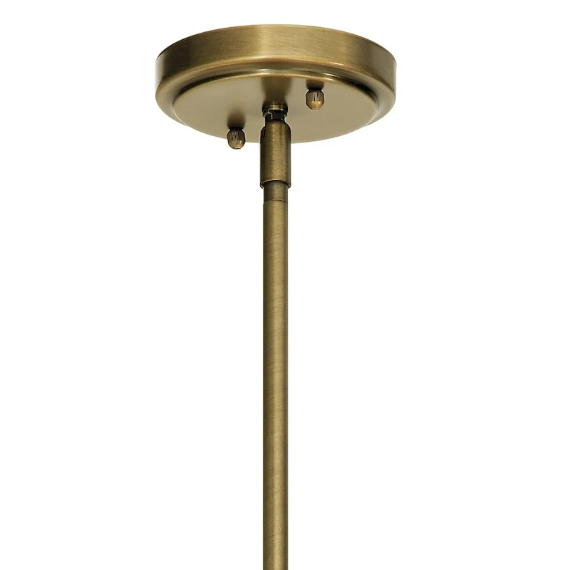 Kichler Lighting Everly 1-Light Mini Pendant Natural Brass