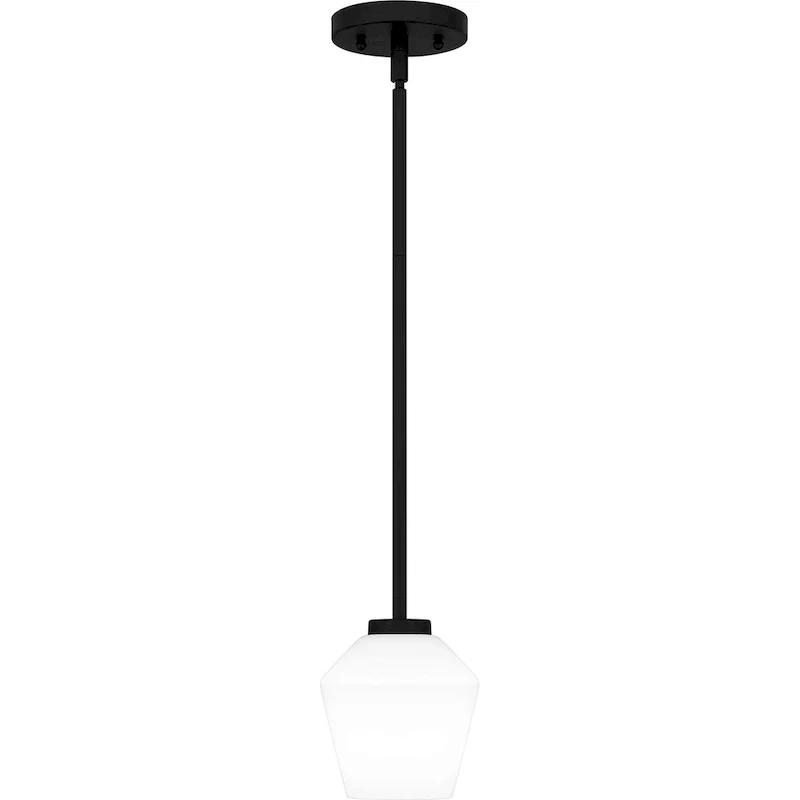 Nielson 1-Light Matte Black Mini Pendant Light