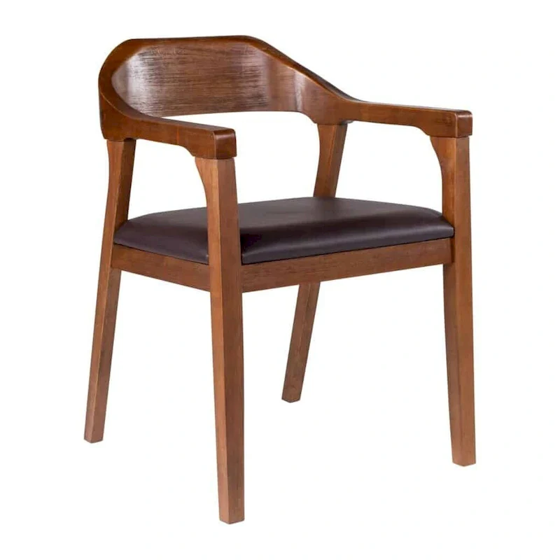 Rasmus Rubberwood Dining Armchairs