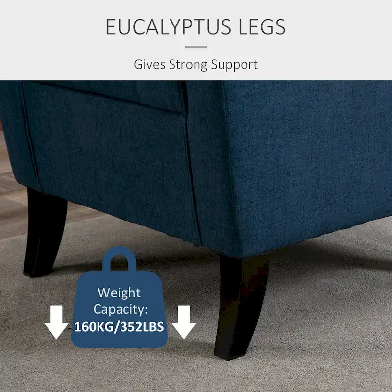 Accent Chair with High Wingback