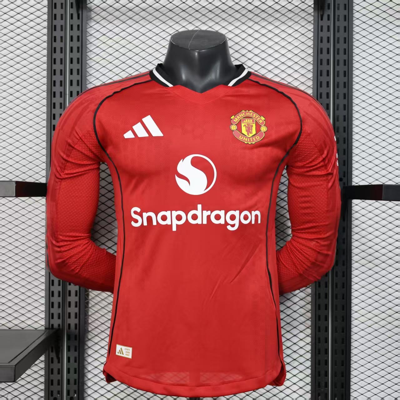 Maillot Manchester United domicile manches longues 2025/26