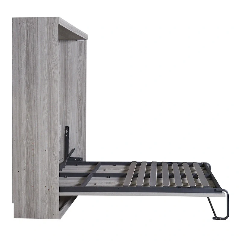 Wood Murphy Bed can be Folded into a Cabinet