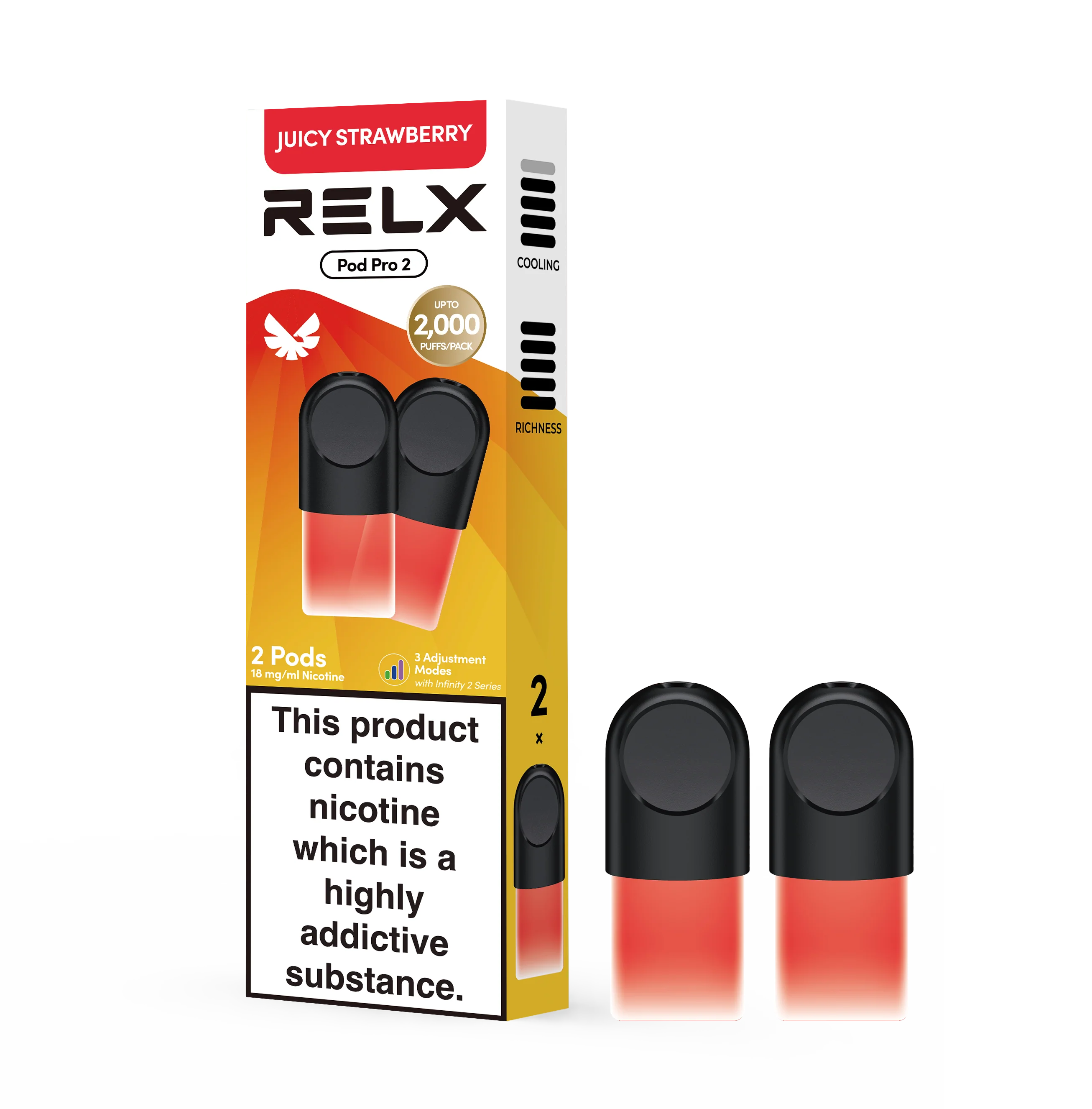 RELX Pod Pro Juicy Strawberry