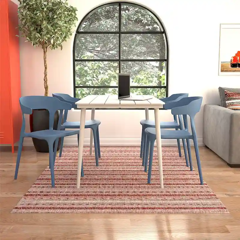 The Novogratz Poolside Felix Stackable Dining Chairs