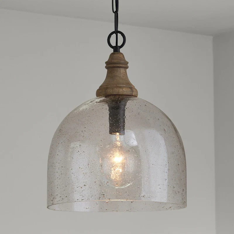 Inglewood 1-light Grey Wash/ Dark Pewter Hanging Pendant