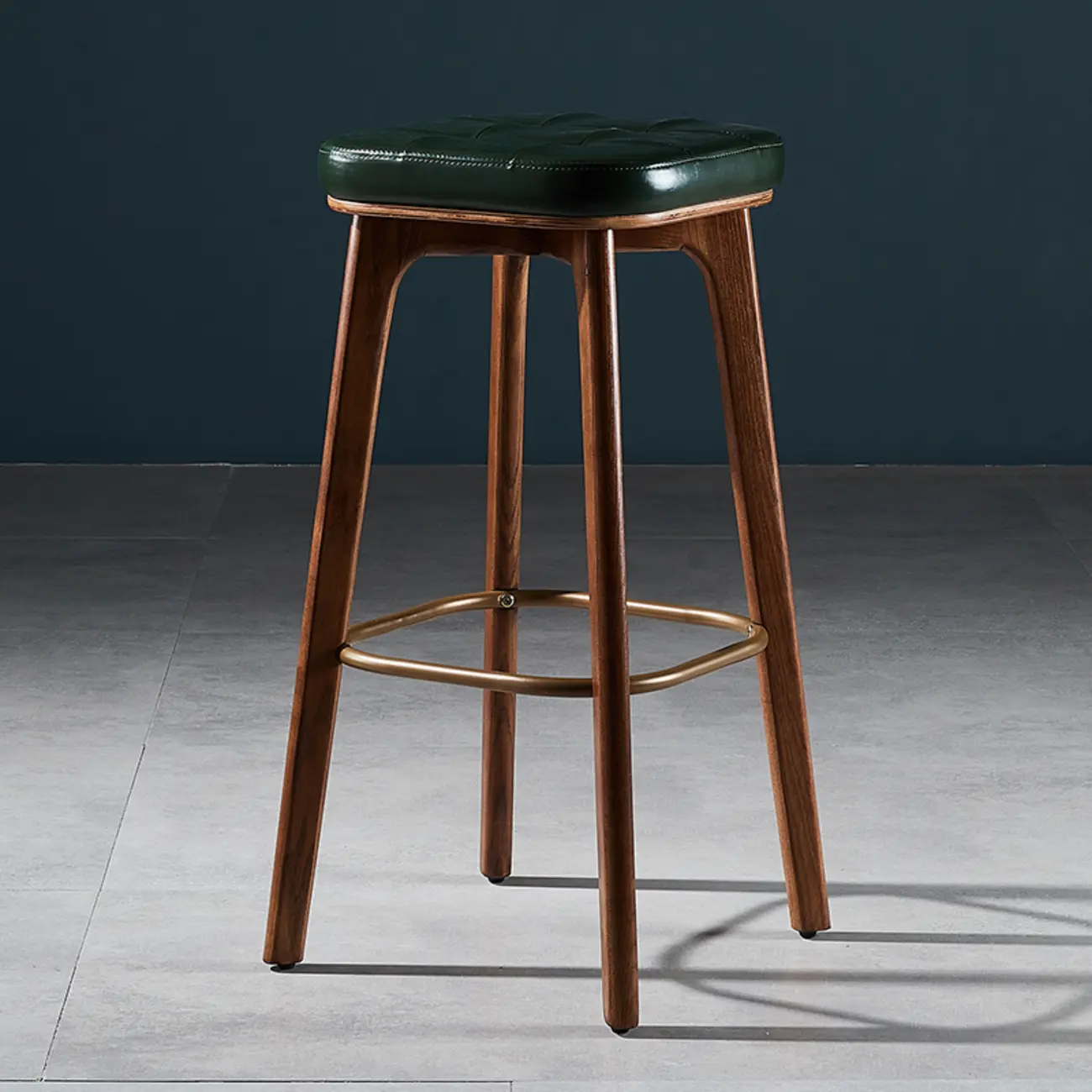 30 Inch Modern Leather Backless Bar Stools