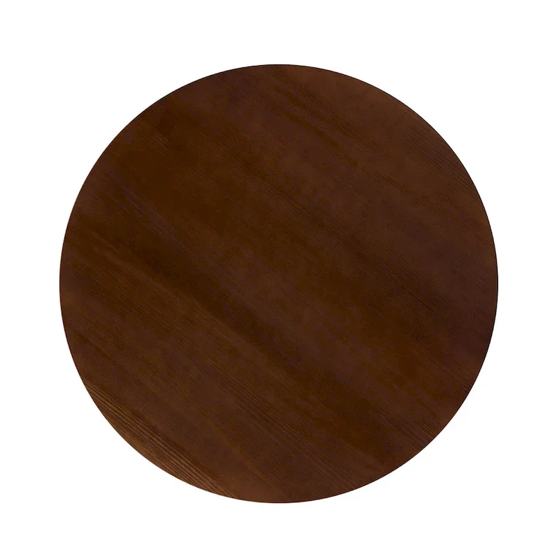 Middlebrook Designs 48 inch Round Slatted Wood Dining Table