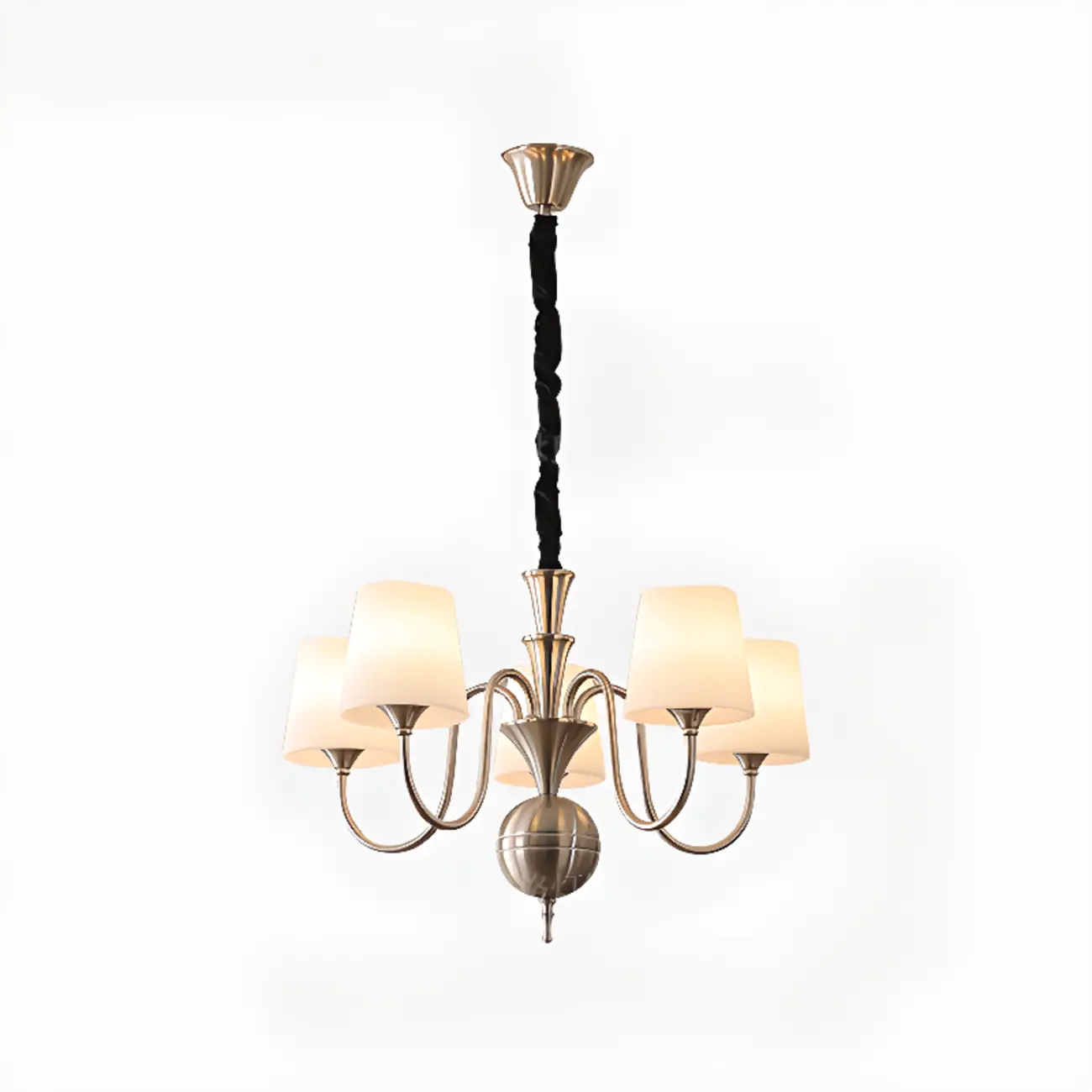 Tradition Vintage Metal LED Chandelier for Dining Room