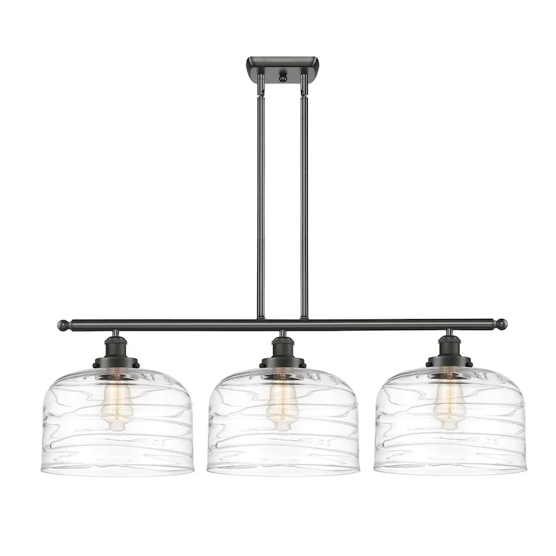 Innovations Lighting Bell - 3 Light 36  Island Light - 12  Shade