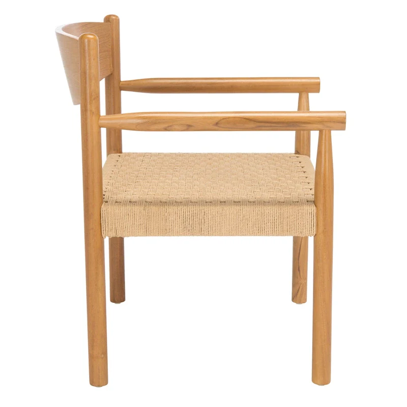 SAFAVIEH Couture Matisha Danish Rope Accent Chair - 24.75 W x 24.75 L x 30 H - 25Wx25Dx30H