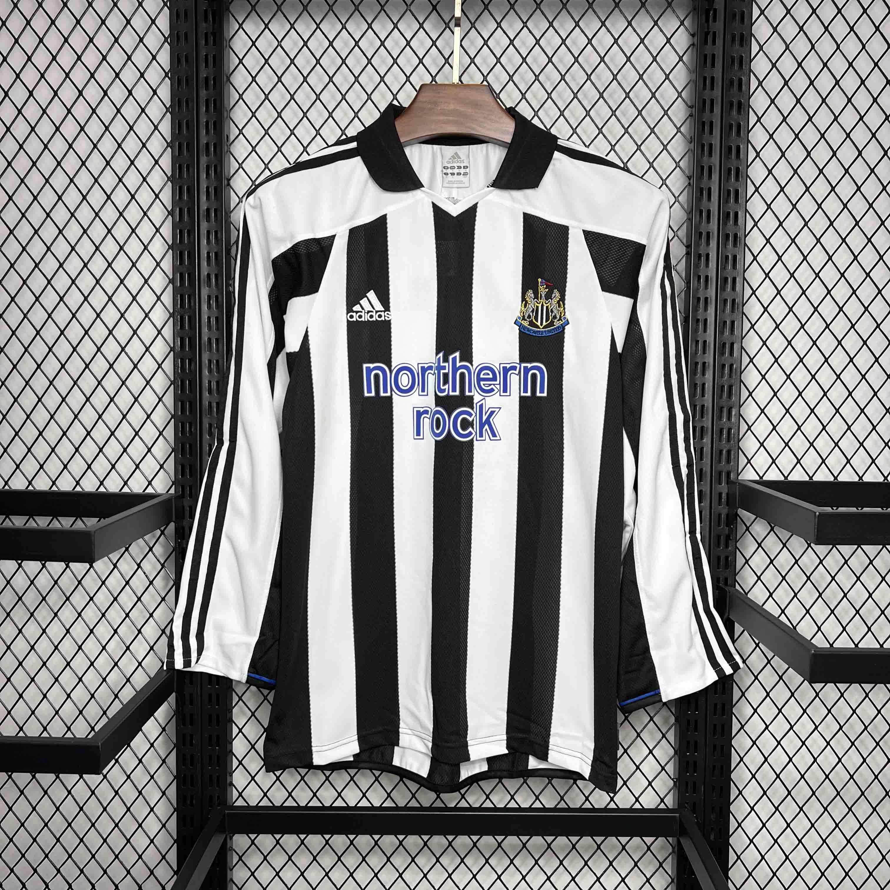 Maillot Retro Newcastle domicile manches longues 2003/05