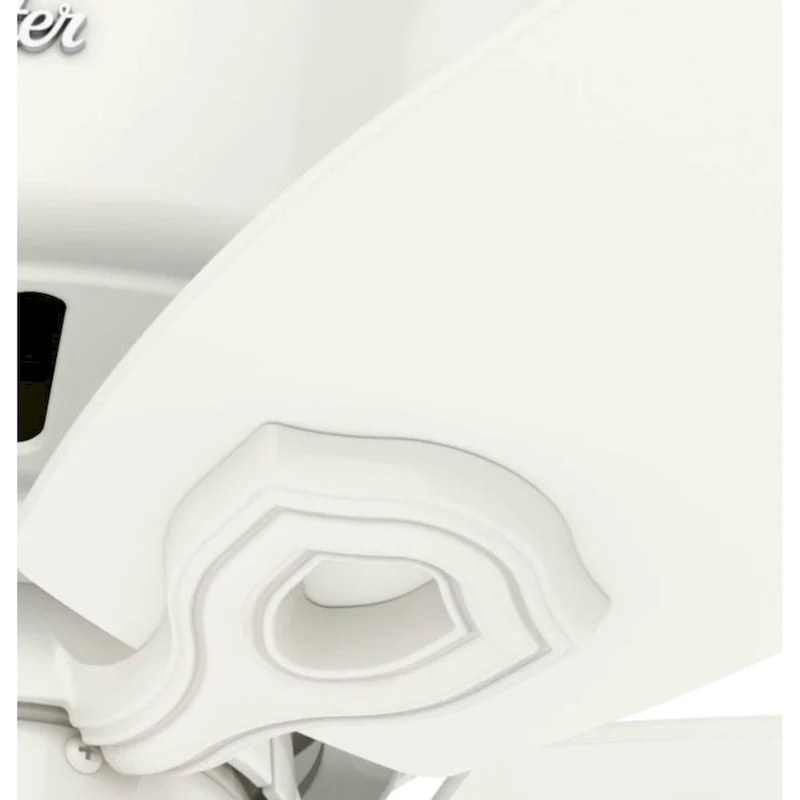 Hunter 42  Builder Low Profile Ceiling Fan with 3-Light LED Light Kit and Pull Chain