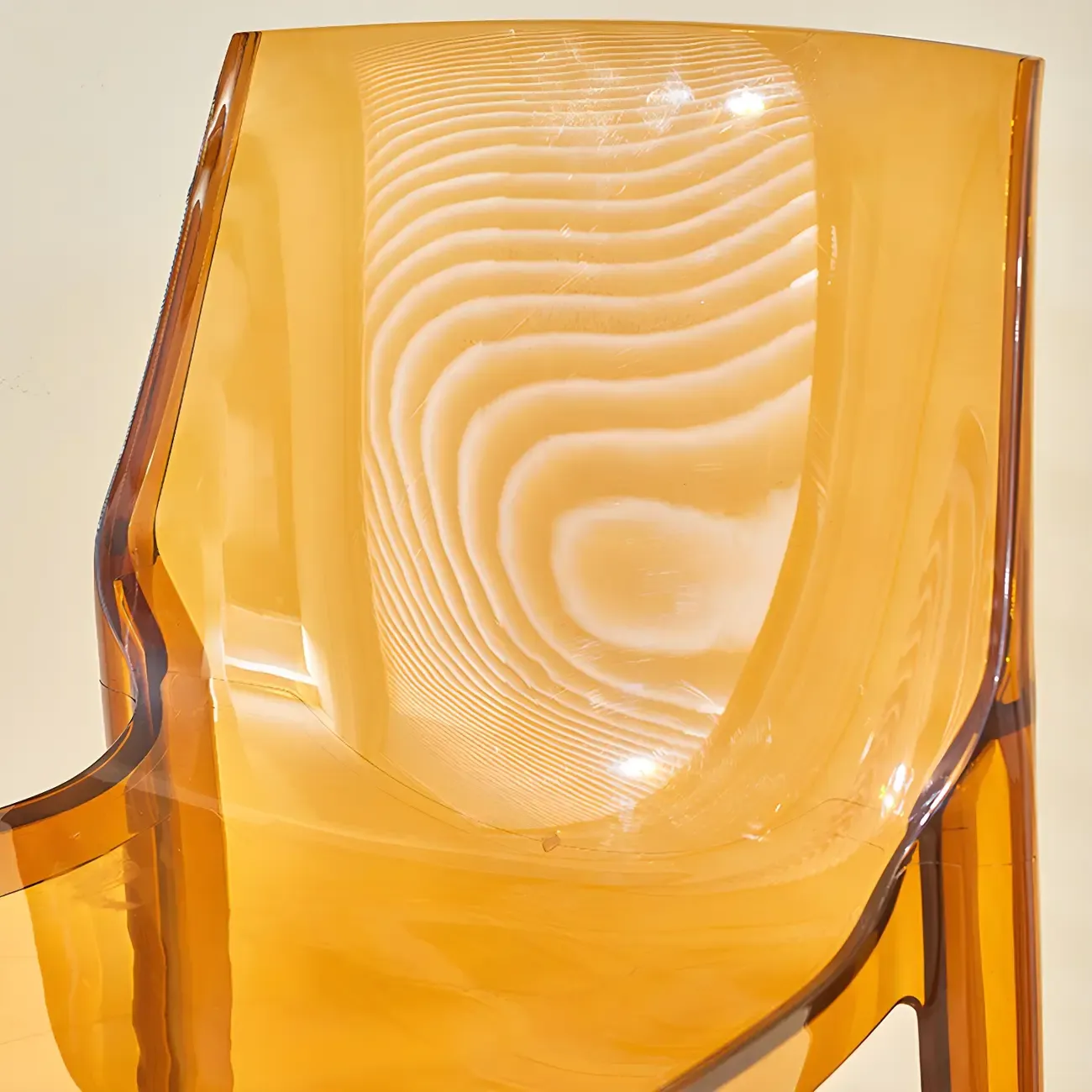 Modern Acrylic Vibrant Durable Colourful Sleek Bar Stool