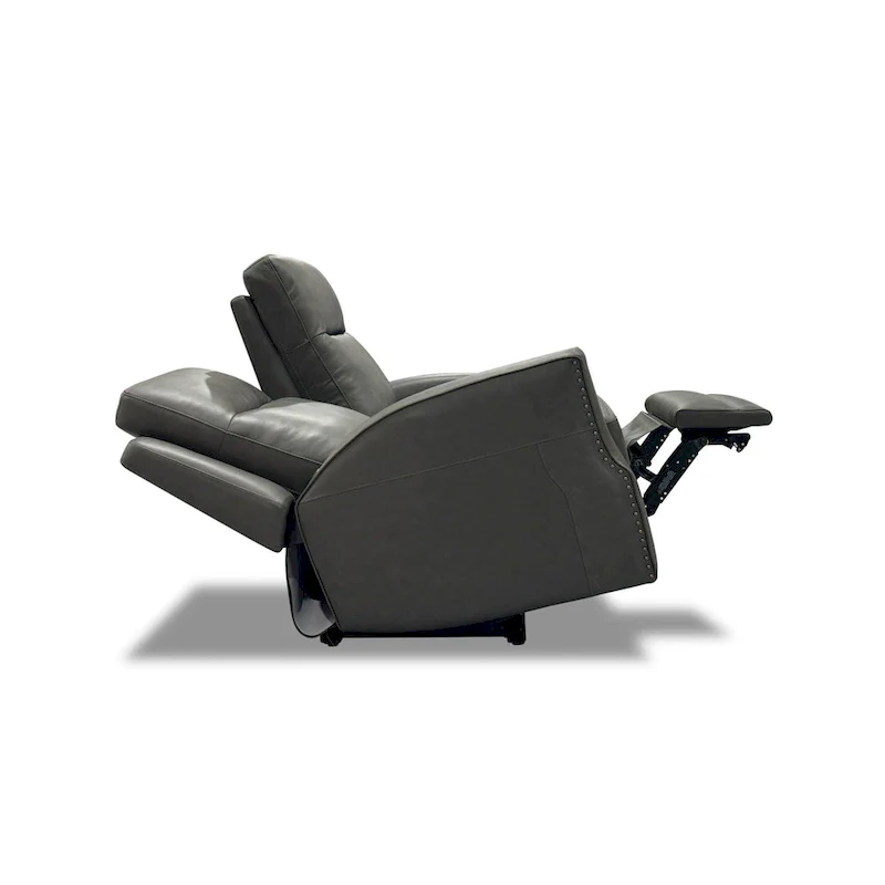Maxwellton Cedar Power Reclining Loveseat with Power Headrests and Lumbar by Flexsteel - 56 x 42 x 39