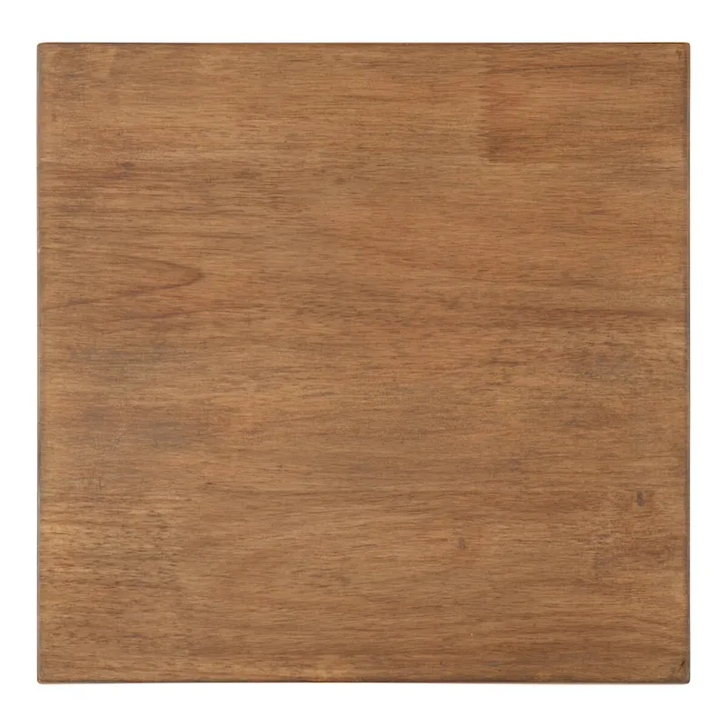 Kate and Laurel Elix Wood and Metal Table and Plant Stand