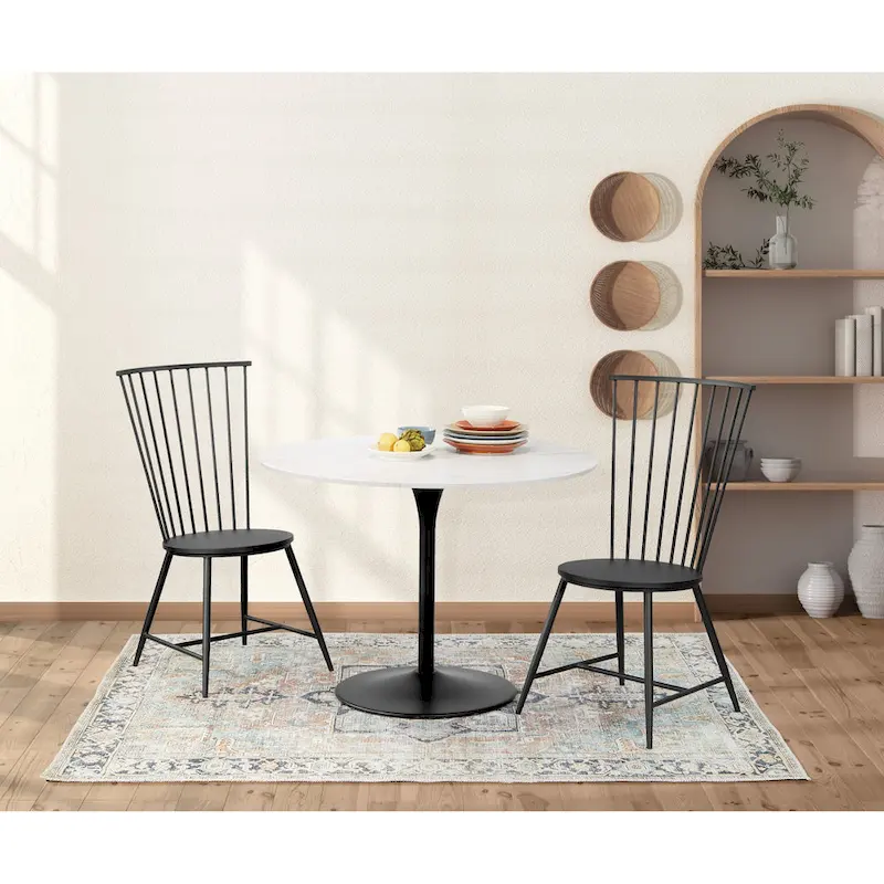 41.25 x 41.25 Flower Round Dining Table