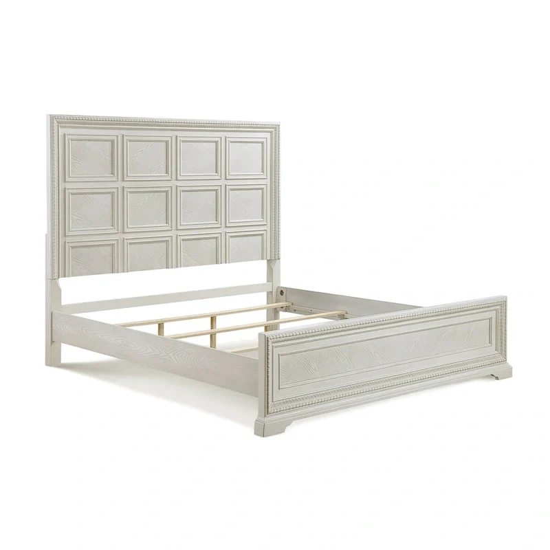 Oliver 5 Piece Cream Panel Bedroom Set