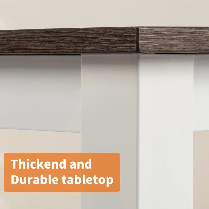 41.31 White Feet Writing Desk