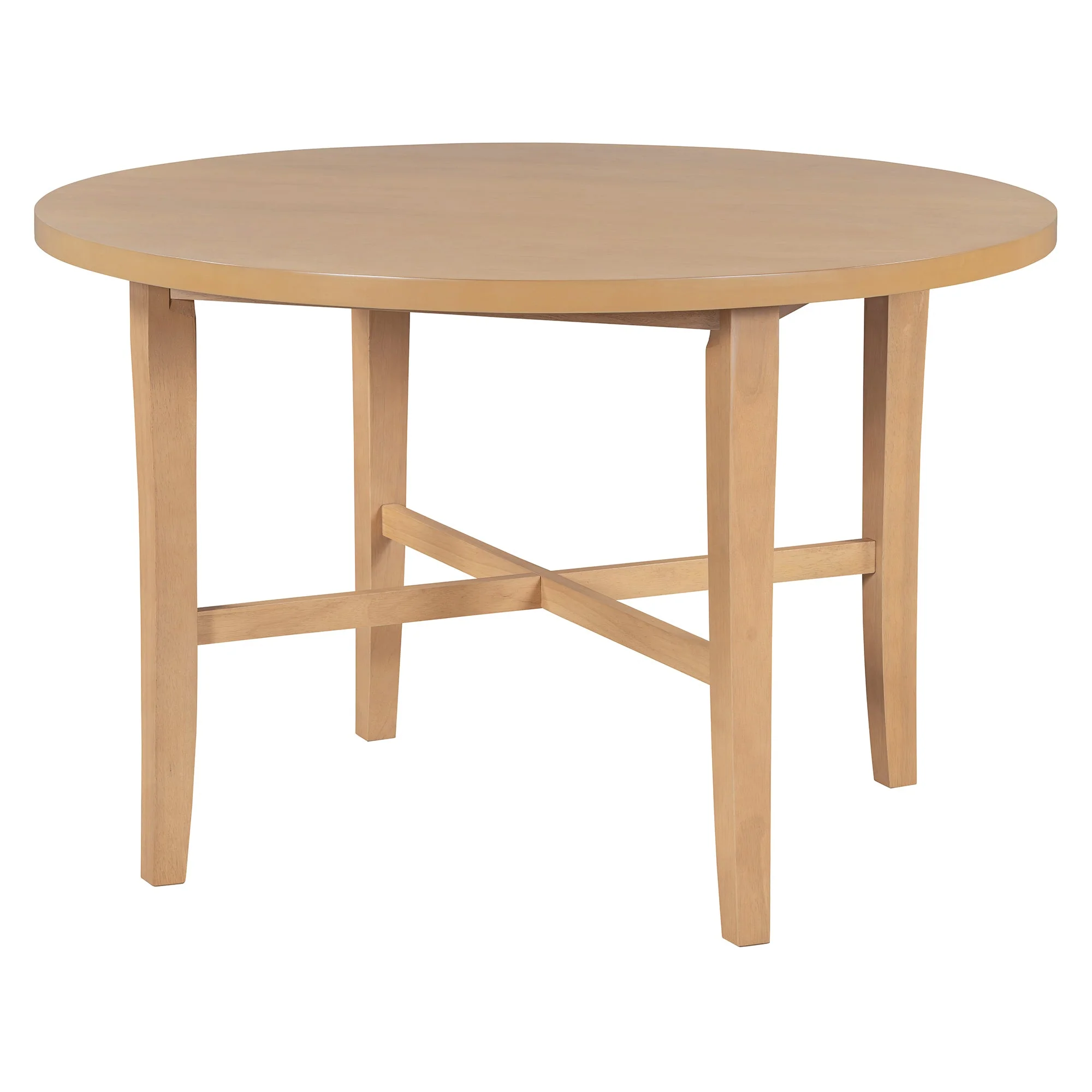 Walker Edison | Retro Simple 5-piece Dining Set with 4 Chairs