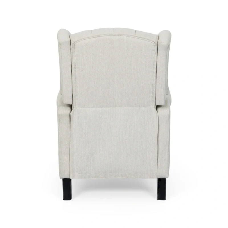 Push Back Recliner with Wingback, Modern and cozy recliner chair