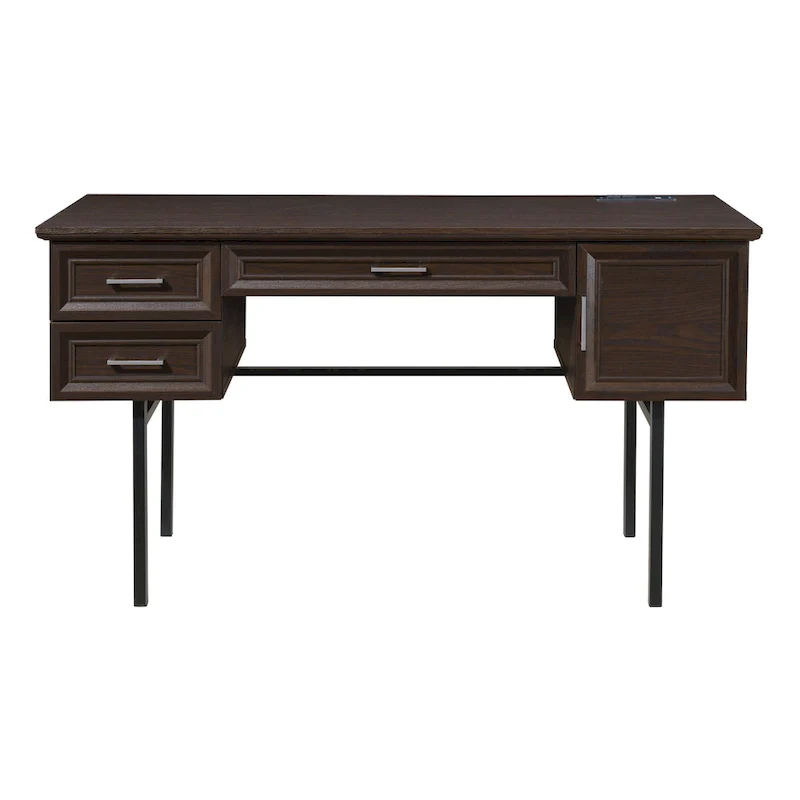 Jefferson Executive Desk with Power