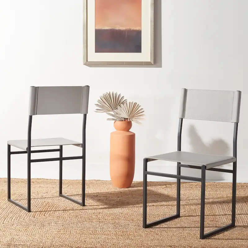 SAFAVIEH Daphne Dining Room Chair (Set of 2) - 18 W x 18.8 L x 35 H - 18Wx19Dx35H