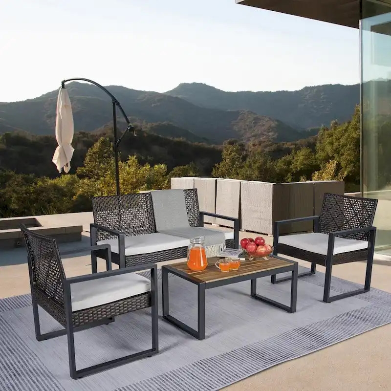 WW 4-Piece Patio Furniture Set