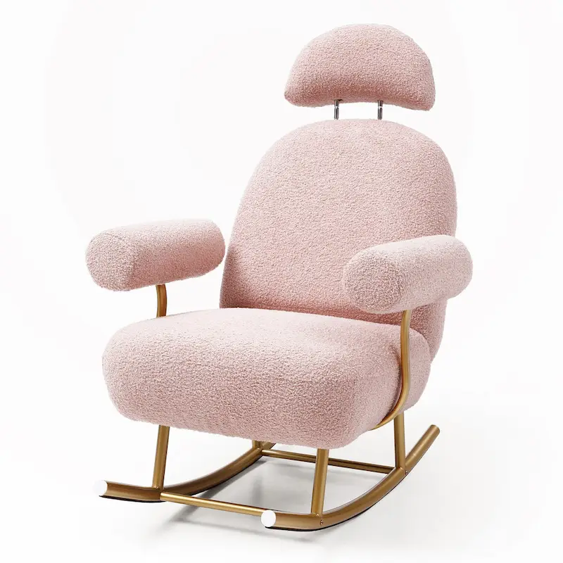 Accent Upholstered Rocker Glider Chair