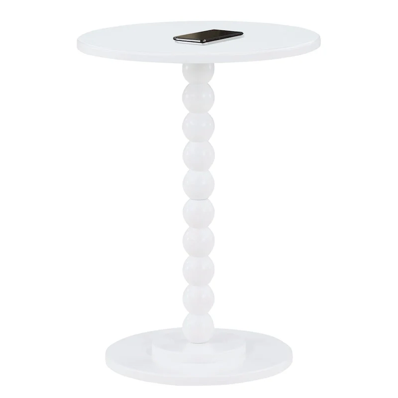 Convenience Concepts Classic Accents Round Venetian Islands Spindle Table