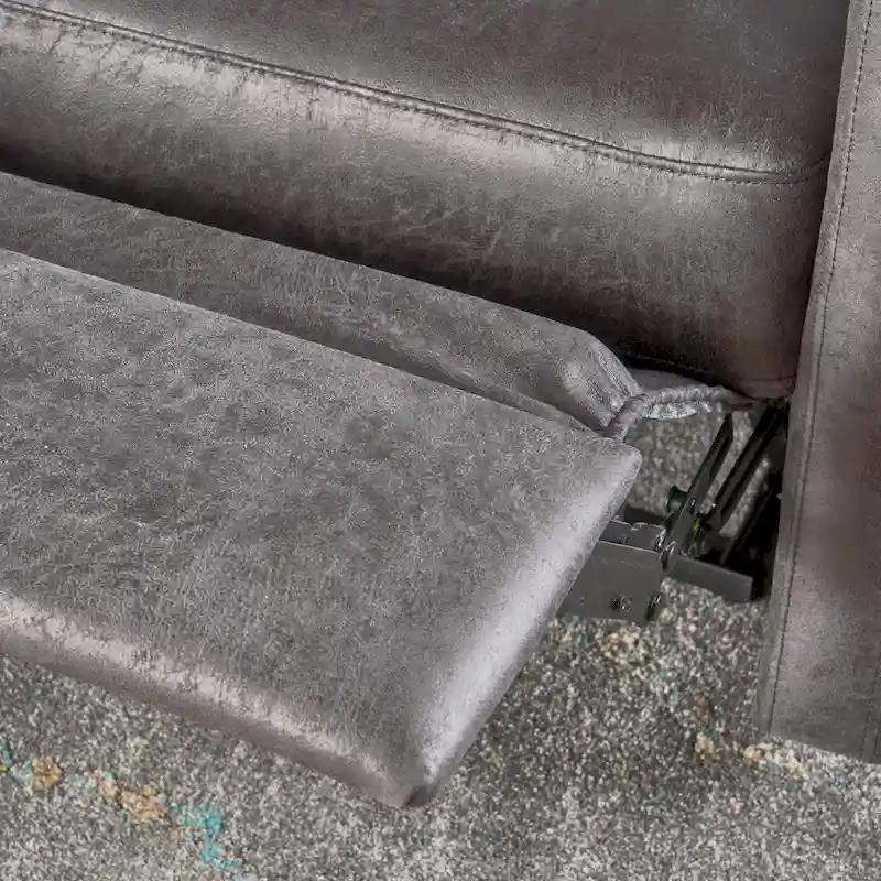 Halima Microfiber 2 Seater Recliner Chair by Christopher Knight Home