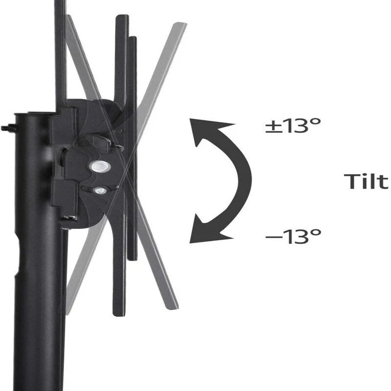 Mobile TV Stand with Wheels