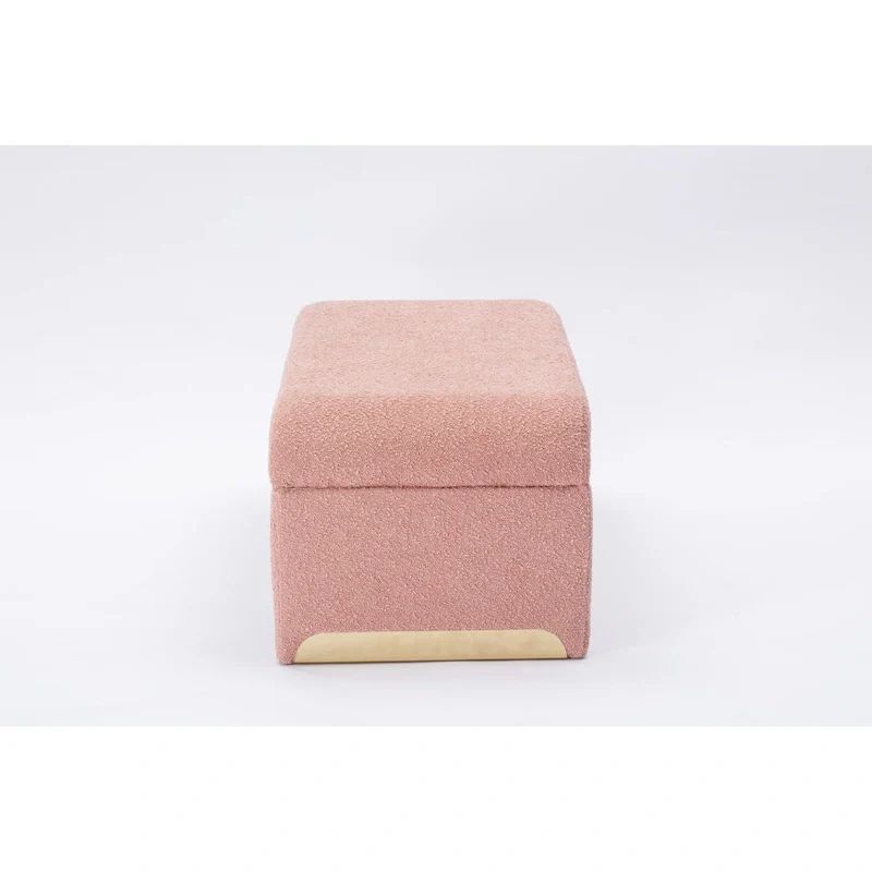 Bench With Gold Metal Legs