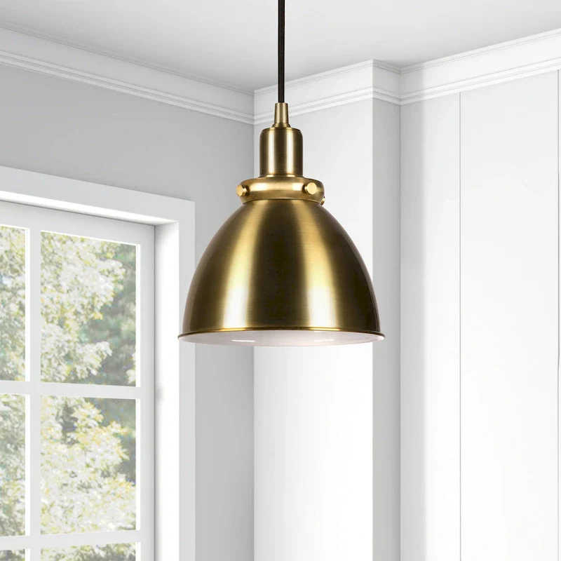 Madison pendant in Brass