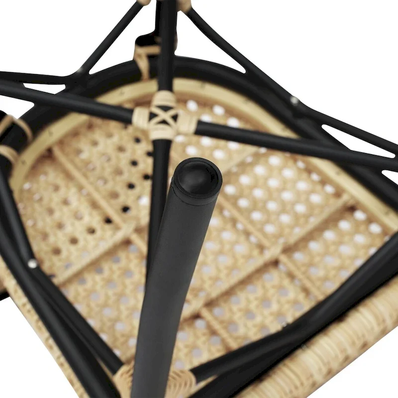 All-Weather Commercial Paris Chair with Metal Frame - N/A