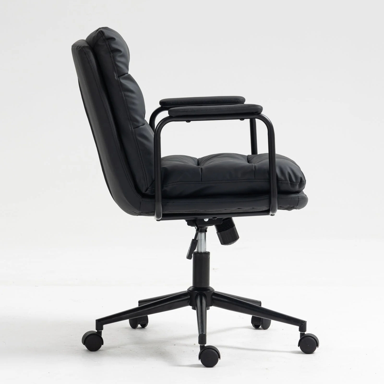 Walker Edison | Ergonomic Faux Leather Computer Rolling Swivel Chair