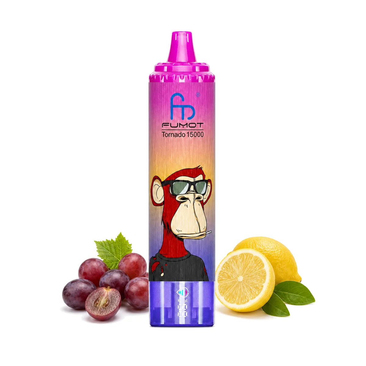 Fumot Tornado 15000 Grape Lemon – Einweg-Vape, Produktansicht